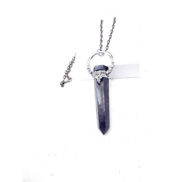 Astrophyllite Crystal Mecklace - Picture 8 of 12